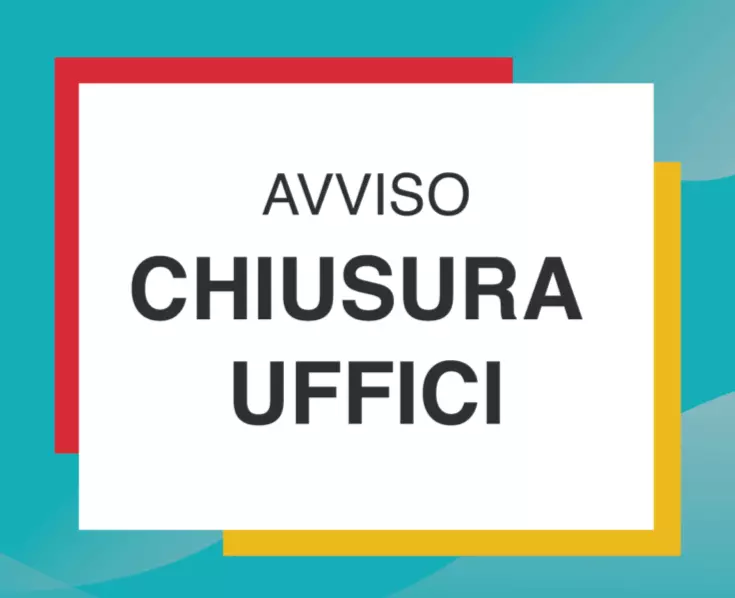 Avviso di chiusura degli uffici comunali