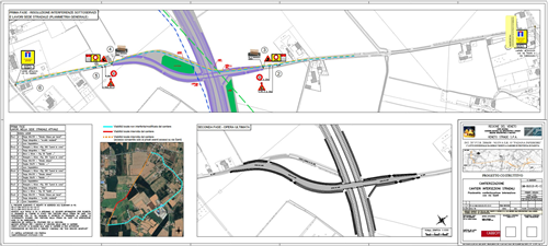 Ordinanza per chiusura totale temporanea (dal 23/03/2026 al 31/12/2027) di via Santi nel tratto di interferenza con lavori Nuova S.R. 10 Padana Inferiore  dall'incrocio con via Segalara fino all'incrocio con via Tresto e via Sabbionara nel Comune di Ospedaletto Euganeo