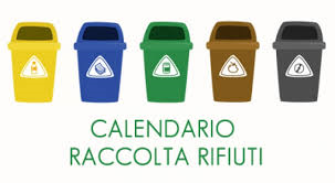 Calendario raccolta differenziata dei rifiuti: anno 2026