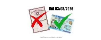 Avviso per i cittadini in possesso di carta d'identità cartacea
